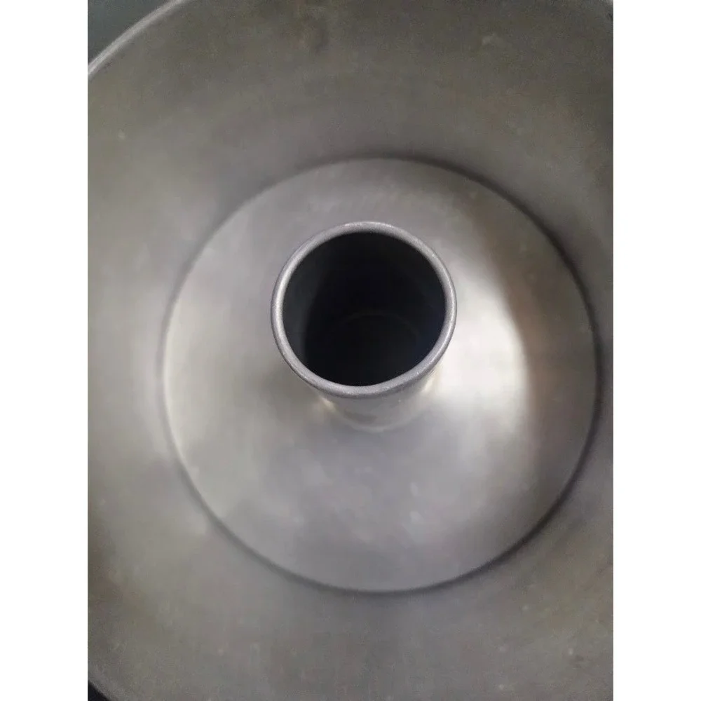 VTG Sears Maid of Honor Aluminum Angel Food Cake Pan 2 Piece Removable Bottom